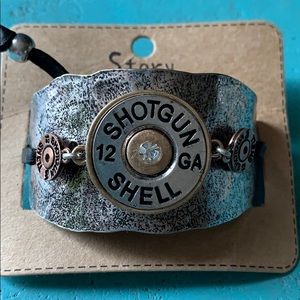 Shotgun Shell Cuff Bracelet